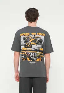 Футболка с мультяшным принтом Hollister Co., Grey