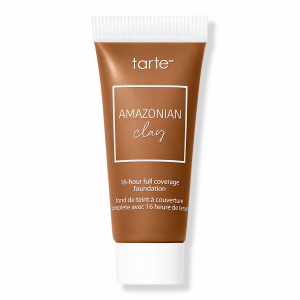 Тональный крем Amazonian Clay дорожного размера с 16-часовым полным покрытием Tarte, 51N Deep Neutral (deep skin with a balance of warm & cool undertones)