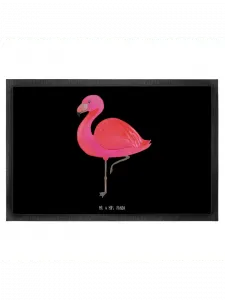 Коврик для ног Mr. & Mrs. Panda, черный