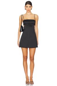 Платье таня с вырезом More To Come, черный