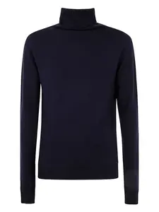 Шерстяной джемпер MD75, синий