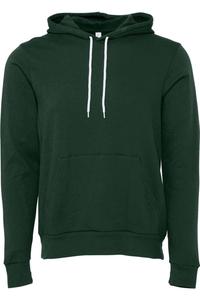 Толстовка с капюшоном из губчатого флиса BELLA + CANVAS, цвет forest