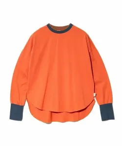 Женская футболка GENTIL с двойным воротником и закругленным низом Gsc Womens Select, цвет Orange