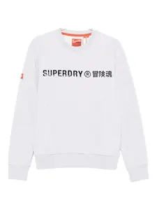 Толстовка с логотипом Superdry, серый