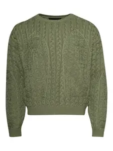 Свитер Lagoon Who Decides War, зеленый