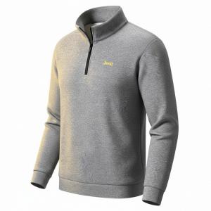 Роскошная мужская толстовка из коллекции Wrangler Jeep, серый (upgraded heavyweight new oxygen cotton)