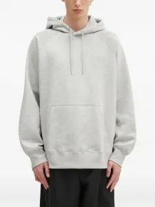 Худи с рукавами реглан и логотипом Wood Wood, серый