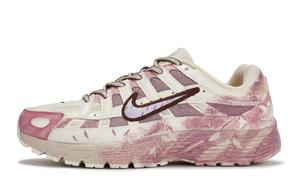 Nike P 6000 cherry blossom rain дышащие низкие кроссовки для бега beige pink детские