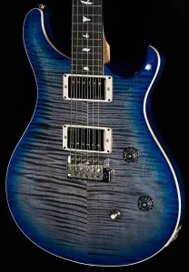 PRS CE 24 Willcutt Эксклюзивная версия Faded Gray Black Blue Burst с синим задником (437)