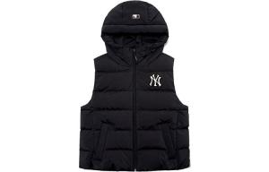 Пуховик унисекс черный Mlb