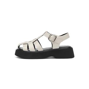 Римские сандалии 4 см женские FIVE PLUS, Black