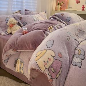 Disney Комплект постельного белья 1,8 м, 4 предмета, для кровати 180x220 см, детская площадка