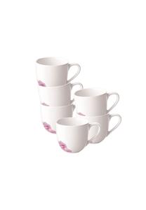 Чашки кофейные Villeroy & Boch Rose Garden, 70 мл, 6 штук, розовый