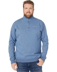 Толстовка Columbia Big & Tall Hart Mountain II 1/2 Zip, цвет Carbon Heather