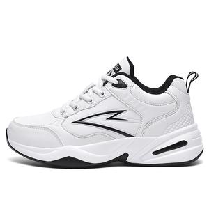 Термоамортизирующие, легкие и дышащие низкие повседневные кроссовки Unisex MUSNODO, 803 White Fleece-Lined