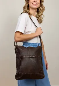 Сумка через плечо maola Gusti Leder, Dunkelbraun Rindsleder