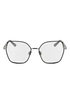 Очки в геометричной оправе Calvin Klein, серебристый