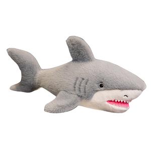 Плюшевая кукла Shark Baby Dolls высота 50см/70см/90см Julebaby, серый
