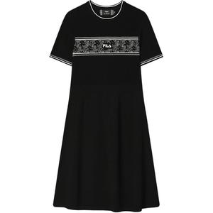 FILA Платье M.C.ESCHER с коротким рукавом женское Jet Black