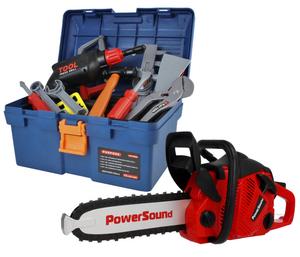 Детский ящик для инструментов + моторная пила Z324Z elektrostator