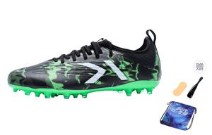 KELME Футбольные бутсы Shadow 2.0 MG Multi Ground с искусственным покрытием, противоскользящие, износостойкие, унисекс, черно-зеленые