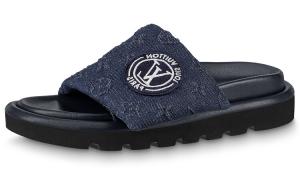 Шлепанцы Louis Vuitton женские, синий