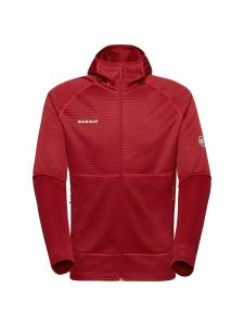 MAMMUT Спортивная флисовая куртка 'Crag' в цвете Fire Red