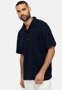 Рубашка INDICODE JEANS, темно-синяя