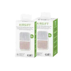 Catit Filtro Airsift Dual Reductor de Olores de Arerenero 6 единиц Catit