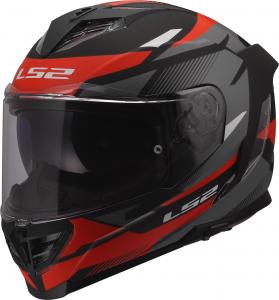 Шлем LS2 ff818 storm iii komai, Black/Red