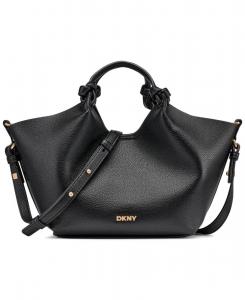 Сумка-тоут Паулы Смолл DKNY, Black/ Gold
