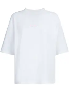 Футболка с логотипом Marni, белый
