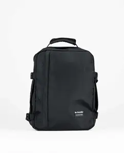 Женский рюкзак из нейлона для ноутбука черного цвета Pacomartinez, черный