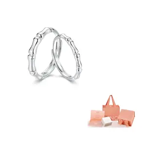 FANCI Пара серебряных колец S925 Unisex