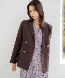 Жакет с золотыми пуговицами Noela, цвет Cha