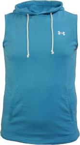 Мужская толстовка без рукавов Under Armour UA Rival Terry 1376765, Cosmic Blue/Onyx White - 466