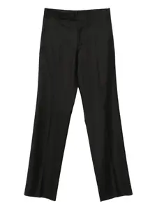 Шерстяные брюки Lardini, черный