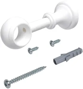 Опора Liedeco "Thuringia", (1 шт.), для карнизов Ø 28 мм Длина: 16,5 см, белый