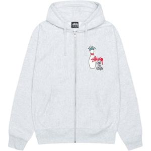 Толстовка с капюшоном Kingpin Zip Stussy, черный