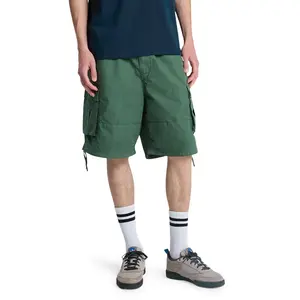 Карго-шорты Quiksilver Freefall, зеленый