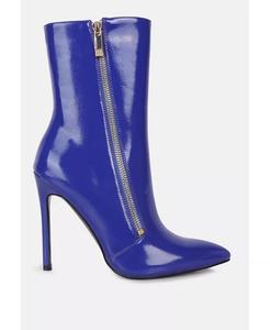мания сапоги на высоком каблуке London Rag, синий