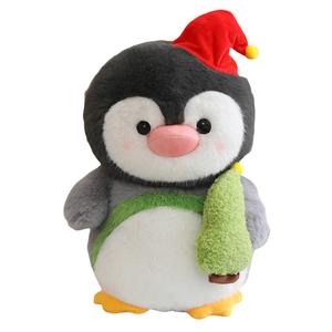 Милые мягкие пингвины плюшевые игрушки высота 25cm/35cm/45cm MLING, красный