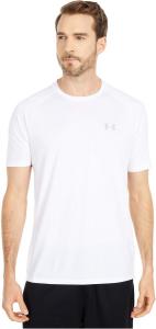 Футболка с короткими рукавами UA Tech Under Armour, цвет White/Overcast Gray