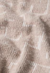 Джемпер FLAUSCHIGES MIT PRINT Street One, бежевый