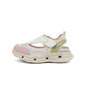 Детские сандалии с низким верхом, дышащие, износостойкие, легкие, с амортизацией ST&SAT, розовый