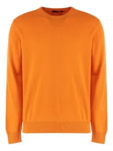 Свитер с круглым вырезом Moorer, оранжевый