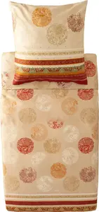 Комплект постельного белья satin FLORENCE, цвет ROSSO R1, размер 135x200+80x80 Bassetti