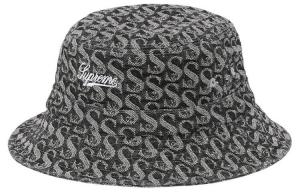 Supreme Монограмма Денимовая дробилка, Black