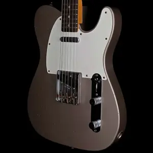 СНИЖЕНО! Fender Custom Shop 1959 Telecaster Journeyman Flashcoat Nitro Shoreline Gold CZ559896