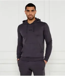 Толстовка slim fit Ea7, фиолетовый